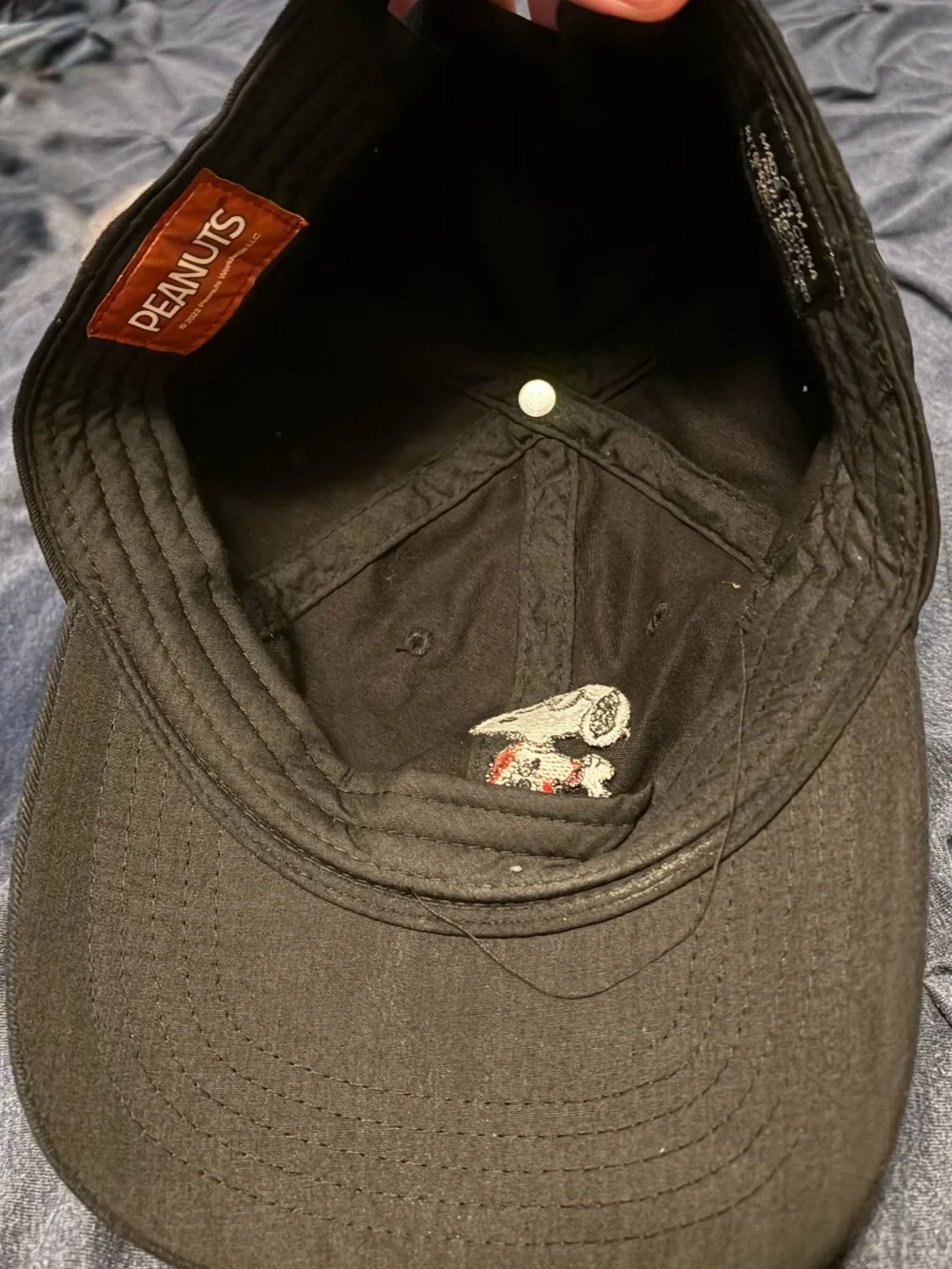 Peanuts Orange Label Cap with White Logo